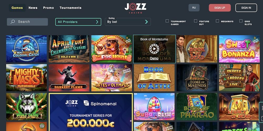 Jozz-Casino slotts
